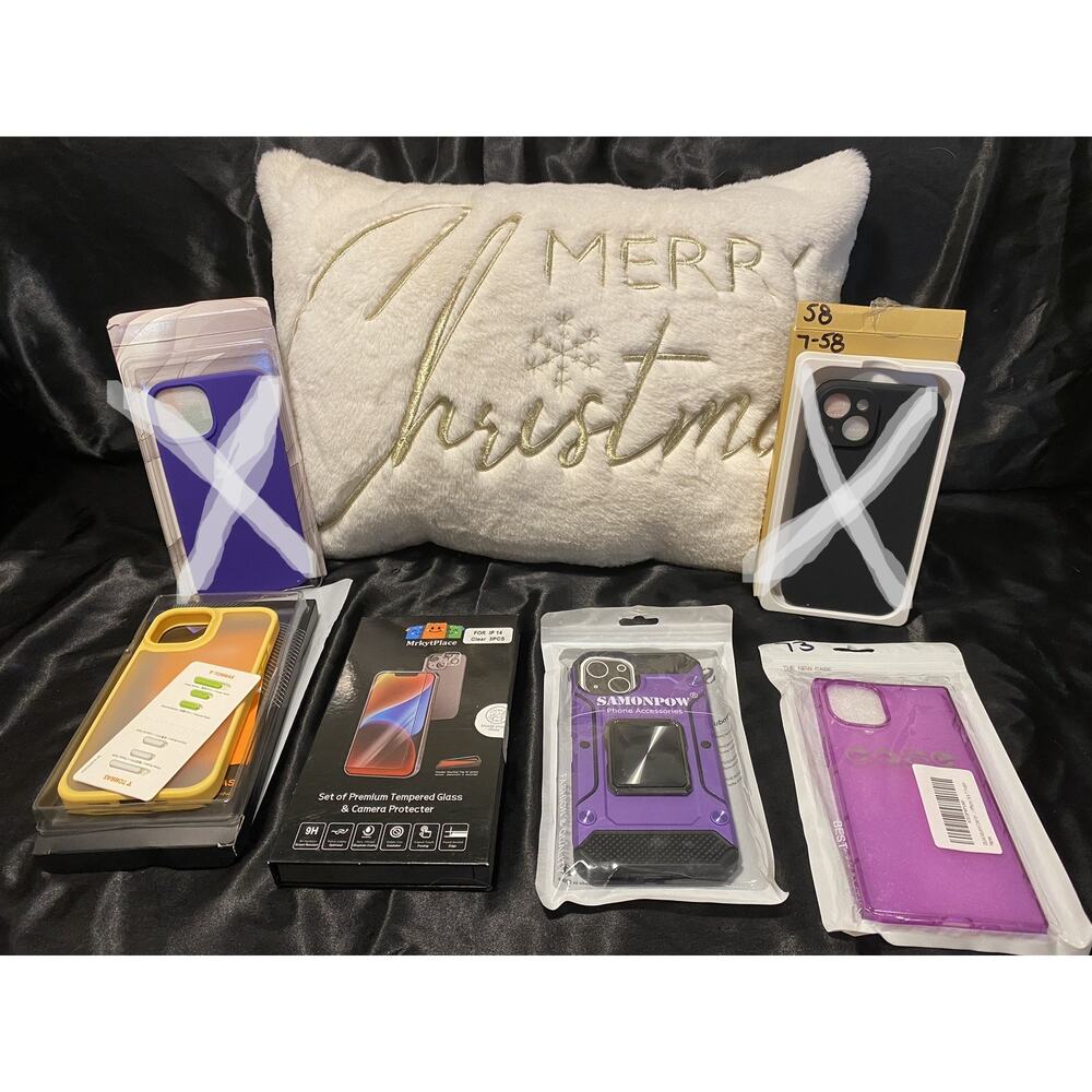 Brand New iPhone 14 Phone Case - Pink/Purple, Yellow, Screen Protectors, Purple